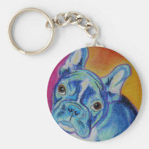 Frenchie #1 key chains