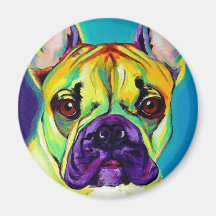 Frenchie #2 refrigerator magnet