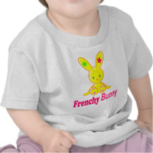 Frenchy Bunny - for baby T-shirt