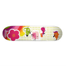 Frenchy familly skateboard deck