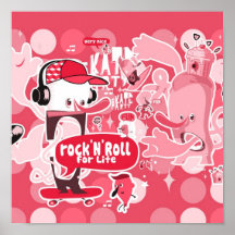 Frenchy romance - Rock-n-roll for life Affiches