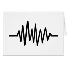 Frequency music pulse card
