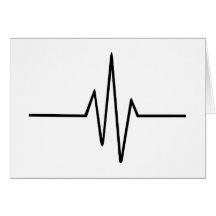 Frequency Pulse Greeting Cards