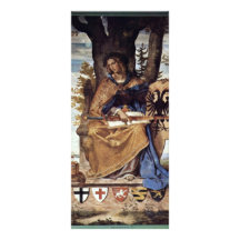Fresco In The Stadel Institute Right Side Scene Rack Card