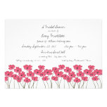 Fresh Flower Bridal Shower Invite