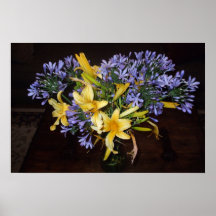 fresh flowers print