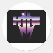 Fresh, Funky, Fashionable, Retro, Cool Stickers
