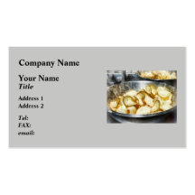 Fresh Potato Chips Business Cards