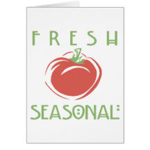 Fresh Seasonal Greeting Card