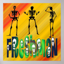 Freshman -  Skeletons Poster