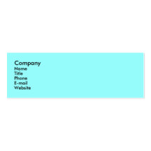Freshwater Flowers Business Card Templates