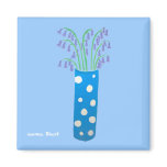 Fridge Art: Lots of Pots of Blue Bells magnets