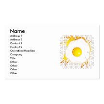 Fried_Egg Business Cards