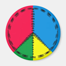 Friedenssymbol peace symbol magnets