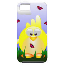 Friendly waving Easter Chick Case For The iPhone 5