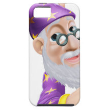Friendly Wizard Pointing iPhone 5 Cover