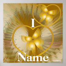 Friendship Angelic Love Dazzling Butterflies-Cust. Posters