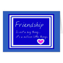 Friendship Greeting Card