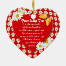 Friendship Tea Recipe Ornament