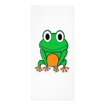 Frog Custom Rack Card