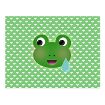 Frog Kawaii Post Cards