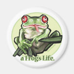 frog_life_zazzle1 fridge magnets