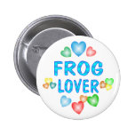 FROG LOVER PINBACK BUTTONS
