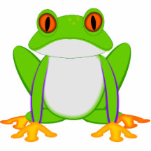 Frog, photo sculpture