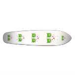 Frog Prince and Frog Princess, with hearts. Skate Board Decks