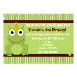 Frog Prince Boys Birthday Invitation