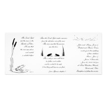 Frog Wedding Invitation - Religious