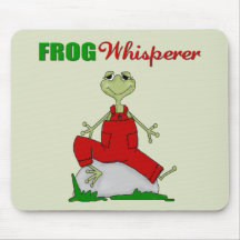 Frog Whisperer Mousepads