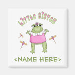 Froggie Little Sister Fridge Magnet