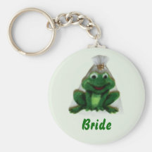 Froggy Wedding Bride Keyring Key Chain