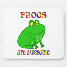 Frogs are Awesome Mousepads