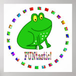 Frogs are Funtastic Print