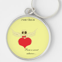 From a secret admirer...keychain by P.O.S.H.Inks