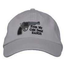From My Cold Dead Hands Embroidered Hats