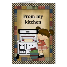 From My Kitchen Greeting Card