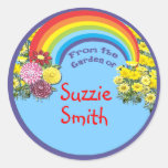 From the Garden Of Canning Labels Round Sticker