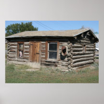 Frontier Cabin Posters