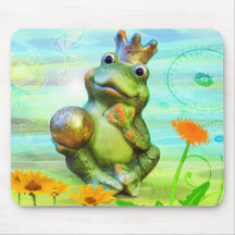 Froschkönig  "Good Luck" Mousepad