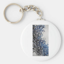 Frost Lined Intensions Keychains