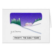 Frosty Greeting Card