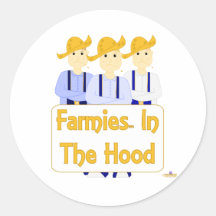 Frowning Farmies BBR Blue Pants Farmies In The Hoo Sticker