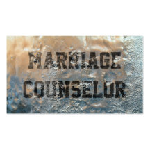 Frozen Ice Marriage Counseling Business Card