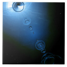 Frozen In Time And Space Tile