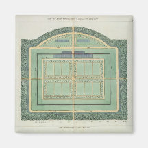 Fruit and Kitchen garden,from 'Hints on the Format Refrigerator Magnets