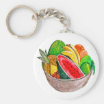 Fruit Bowl Keychains