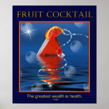 Fruit Cocktail Posters